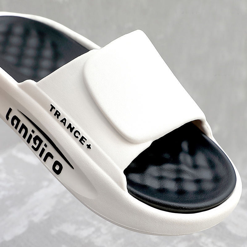 Summer PVC Slippers - Korean Style Flip-flops - Home Collection