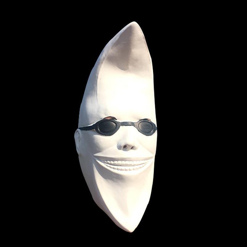 Couvre-tête de lune blanche, masque de lune, fête de bal