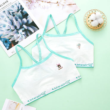 Période de développement des élèves du primaire, soutien-gorge pour filles, sous-vêtements de sport pour enfants, gilet