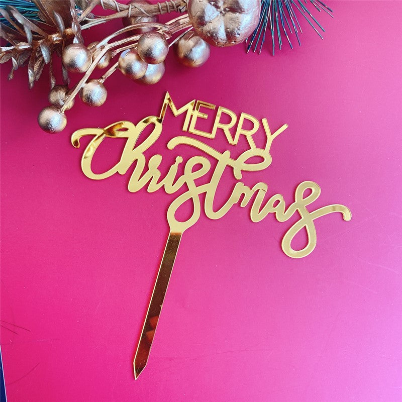 Préparez des décorations de gâteaux pour Noël