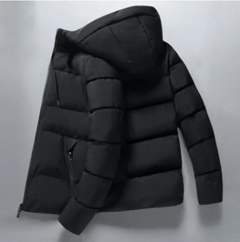 Veste en coton pour hommes, veste tendance décontractée en coton épais pour hommes