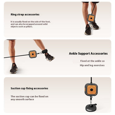 Multifunctional Power Pump Chest Expander Adjustable Home Men And Women Strength Training Exercise