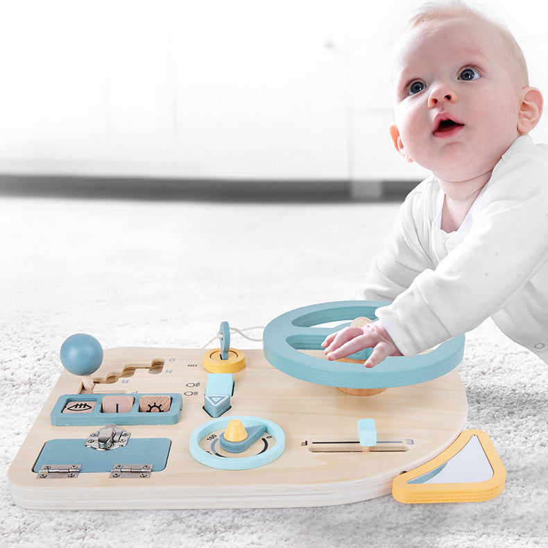 Éducation précoce des jeunes enfants, Simulation de voiture, volant, apprentissage de la conduite, déverrouillage, jouets éducatifs