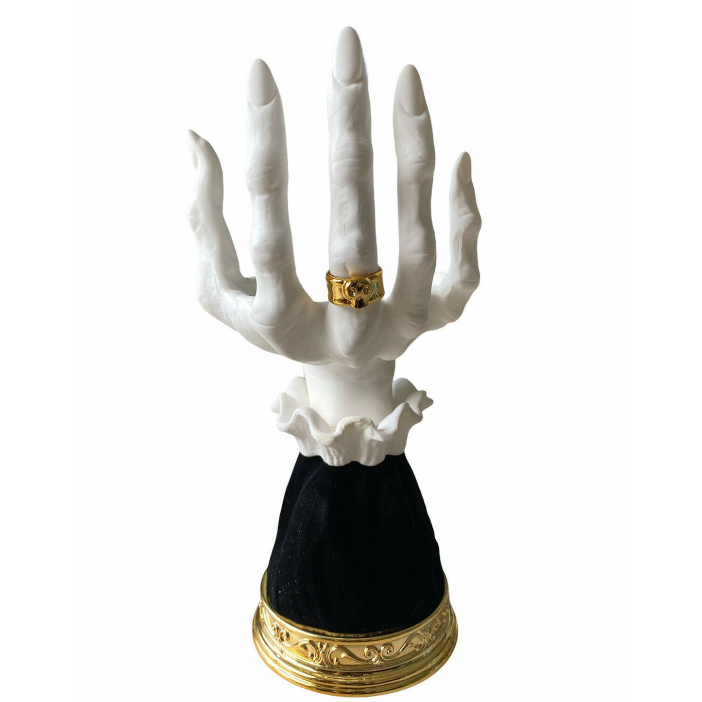 Bougeoir en forme de palmier pour Halloween, bougeoir en forme de palmier de sorcière, décoration de maison