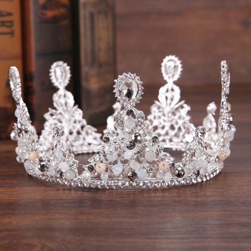 Accessoires de mariage en alliage de strass, bandeau rétro, bijoux de mariage, couronne