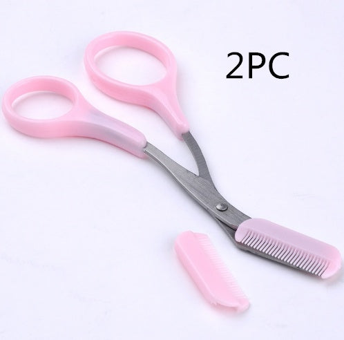 Outils de beauté ciseaux à sourcils avec peigne à sourcils