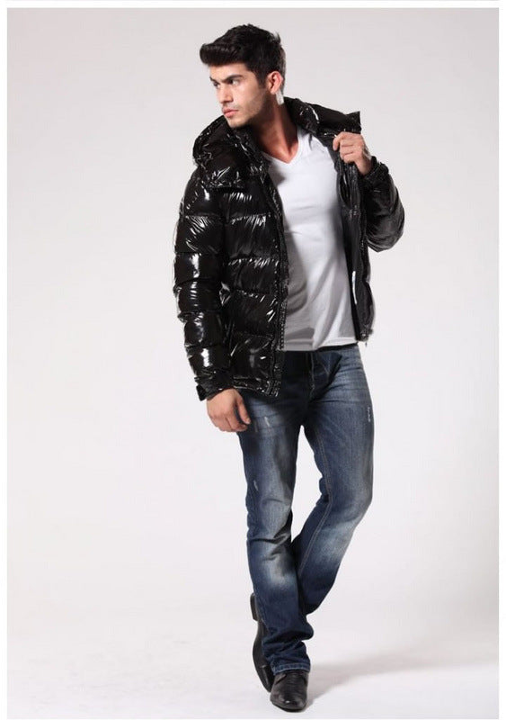 Doudoune courte pour hommes et femmes, veste épaisse et chaude pour couples