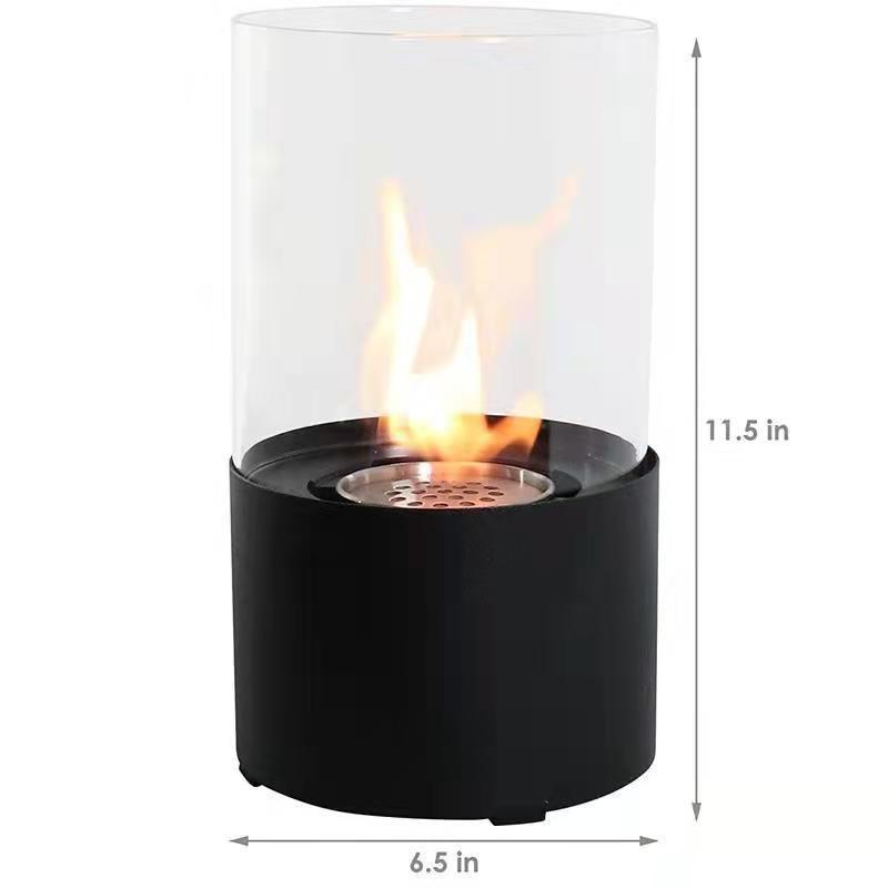 Marque de table Pit betong Glöjning Alkohol Inomhus Brand Skål Mini öppenplats utomhus Dekor Portabel Bord Top Chiminea Méditation Isopp Troyl