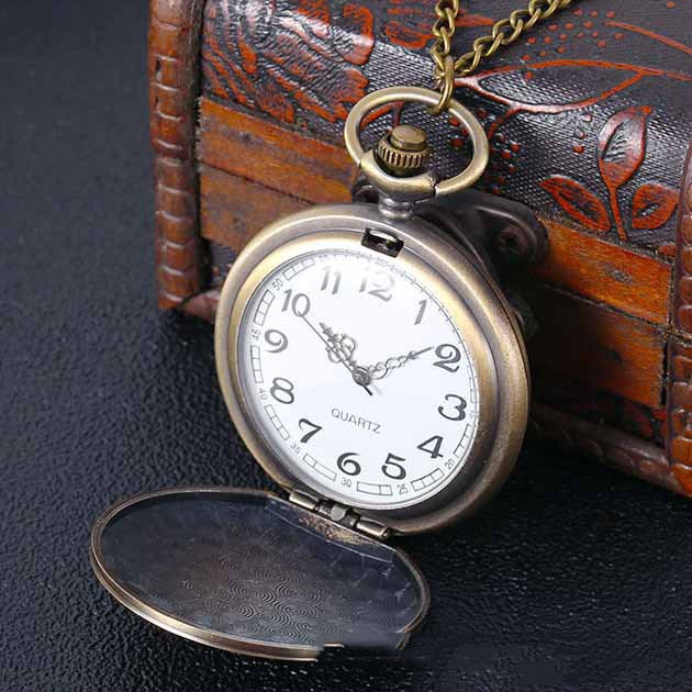 Exquisite Pocket Watch Train Series Suitable For The Elderly And Children - Timeless Elegant Sophisticated Nostalgic Captivating Universal
