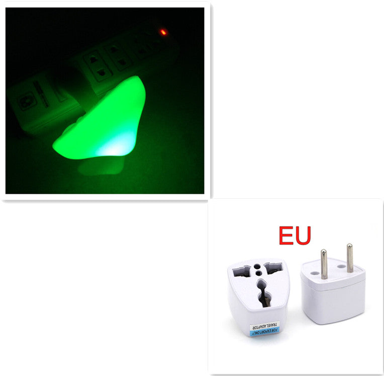 Lampe LED à prise murale en forme de champignon, prise ue US, blanc chaud, capteur de contrôle de la lumière, lumière de chambre à coucher, décoration de la maison