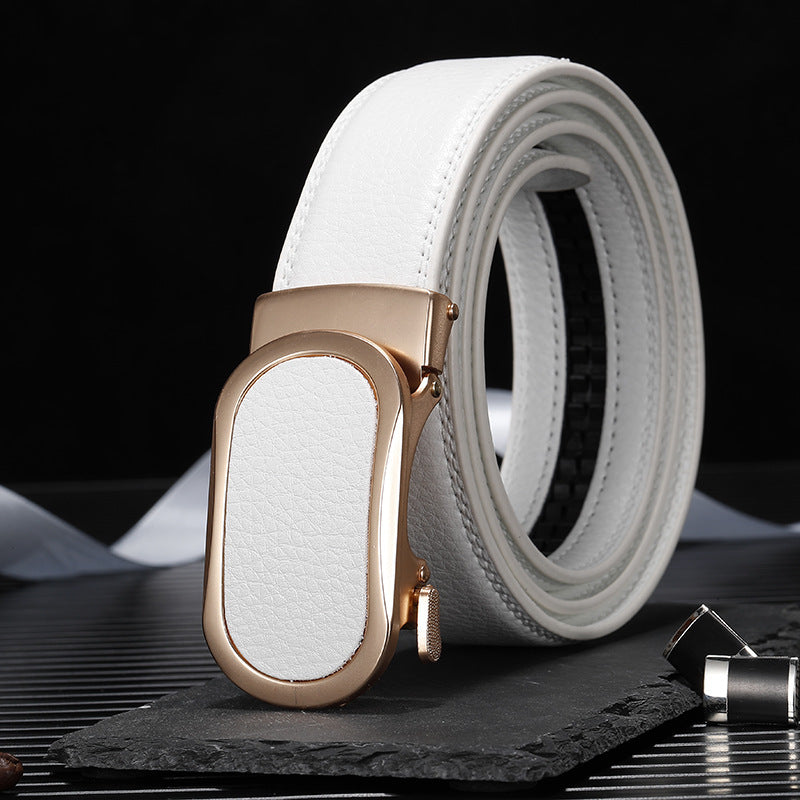 Men's Artificial Leather Comfort Click Belt - Flexible Innovation
