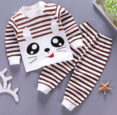2 Baby Girl Pure Cotton 8 Underkläder Set 3 Månader Baby Boy 4 Höstkläder