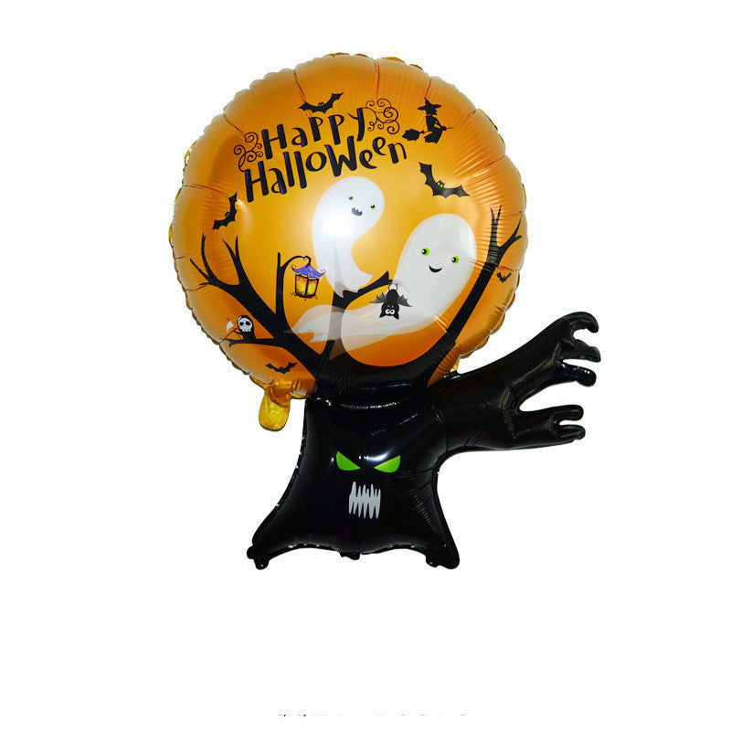 Halloween Party dekoration Mini ballonger i aluminium