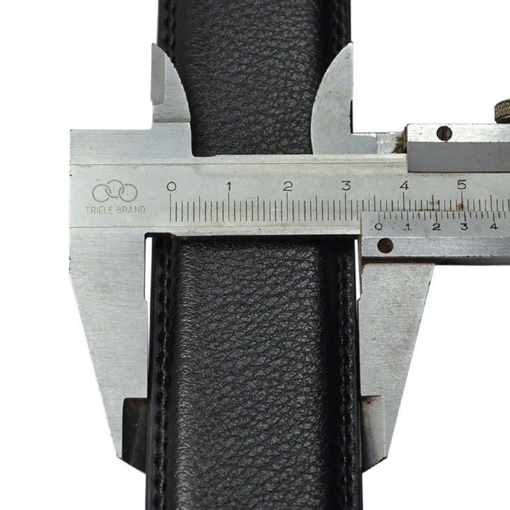 Men's Business Split Leather Belt - Professional Excellence