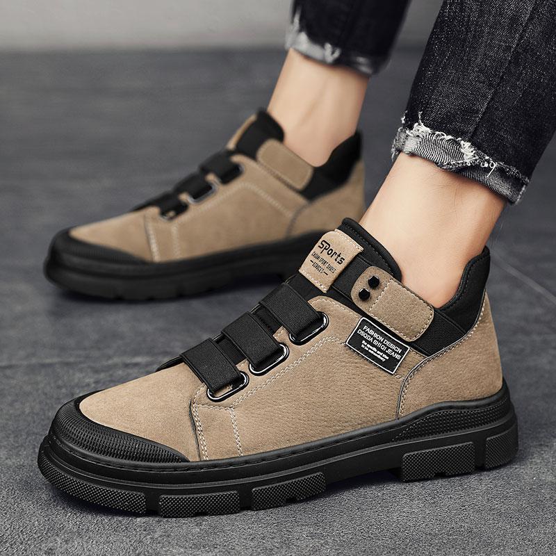 Sneakers Herr Sportskor Elastiskt band Flats Skor