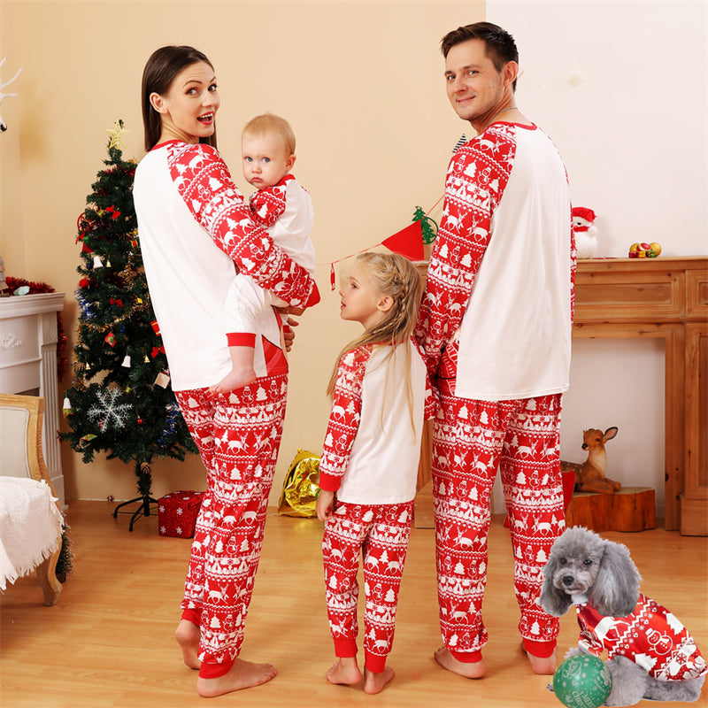 Fawn julpyjamasset för män