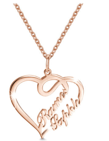 Stainless Steel Name Necklace Swedish 316L Steel Necklace