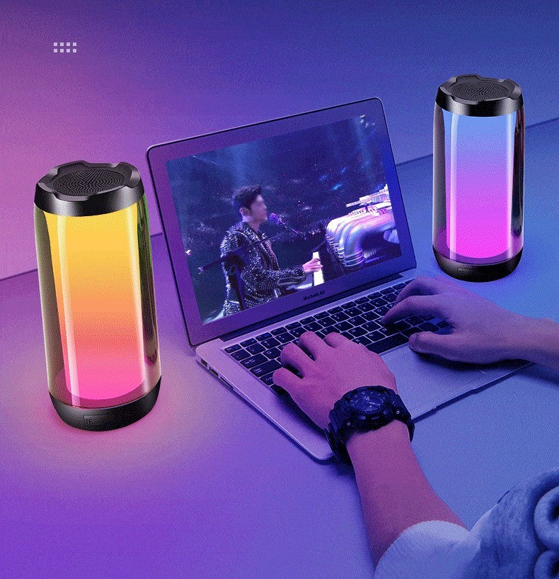 Atmosfäriskt omgivande ljus Spelhus Stationär dator Romantiskt rum Smart Bluetooth-högtalare