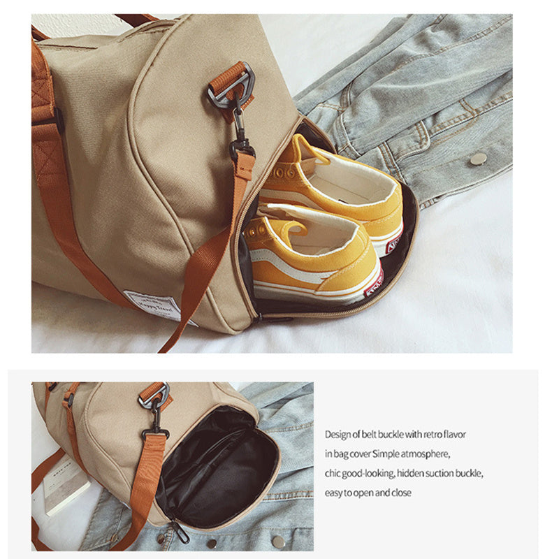 Sac de voyage pour femmes, fourre-tout de sport, de Fitness, de gymnastique, d'entraînement