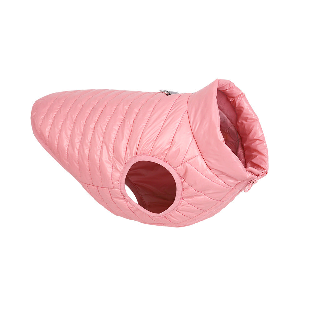 Produits les plus populaires Vêtements pour chiens de compagnie automne et hiver veste en Nylon avec fermeture éclair pour chiot vêtements pour chiens