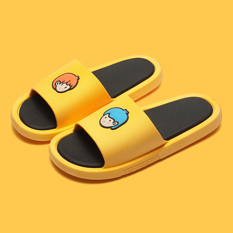Cute Anti-slip Sandals For Bathing In The Bathroom
