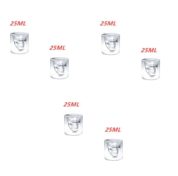 Creative Crystal Bowl Mug - Glass Double Wall Bowl
