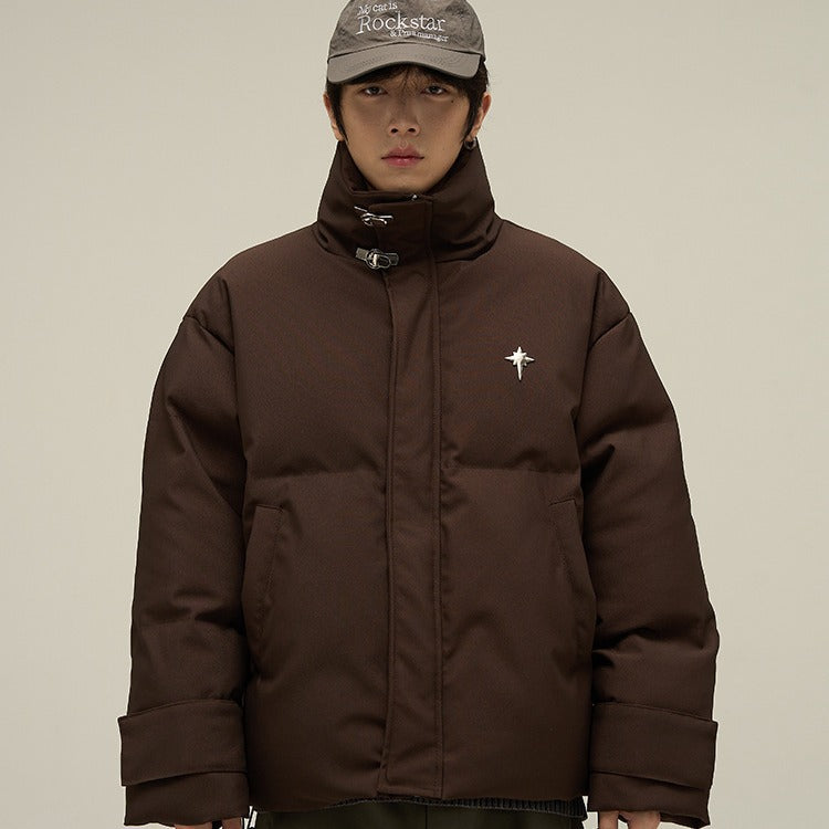 Veste matelassée en duvet de coton American Retro pour homme