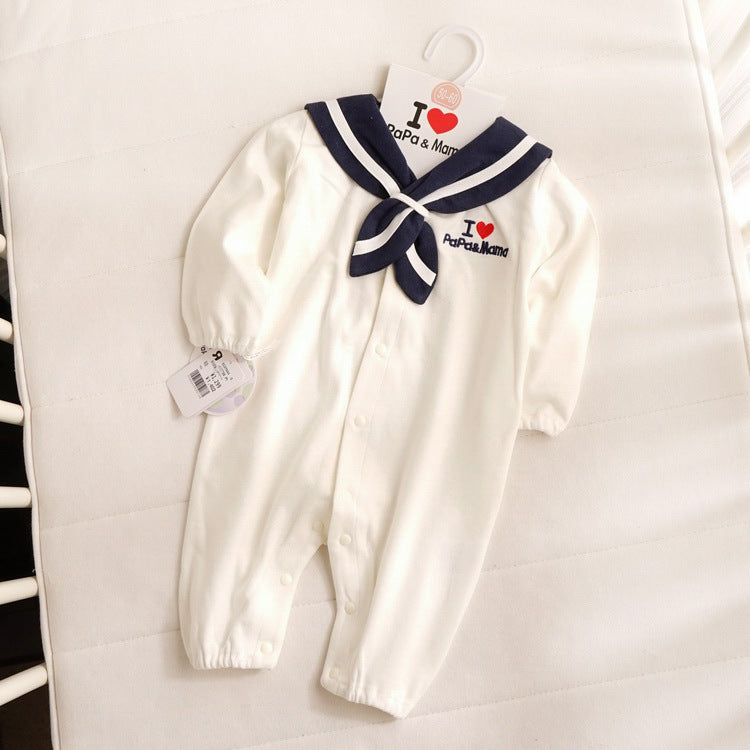 Navy Style Baby Onesies - Newborn Clothes