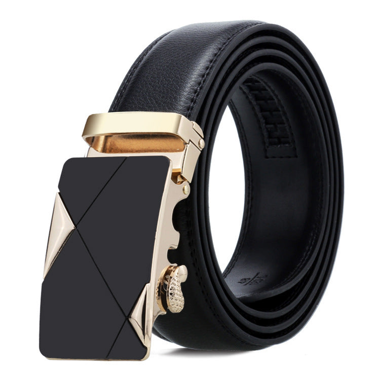 Men's Automatic Buckle Business Trouser Belt - Professional Efficiency
