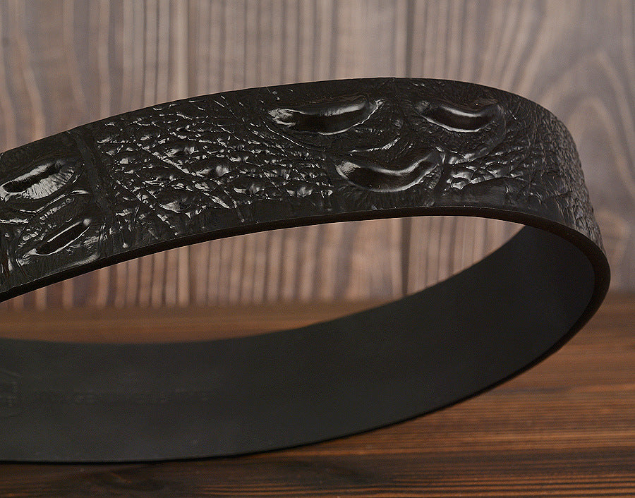 Men's Fashion Luxury Dermis Leather Belt - Distinguished Elegance
