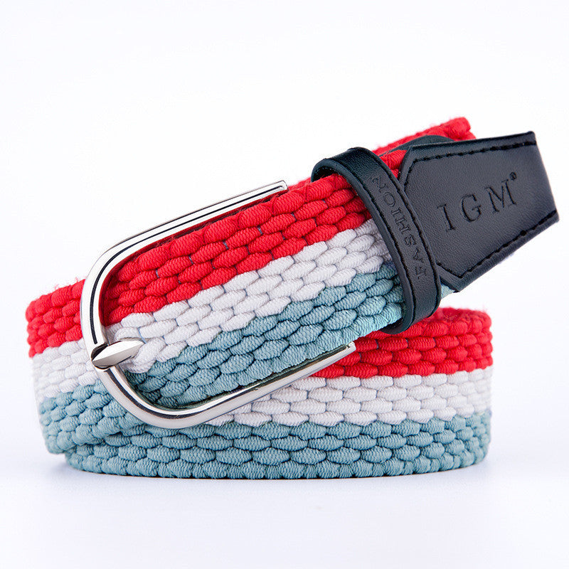 Winter Breathable Strong Stretch Canvas Woven Belt - Seasonal Comfort