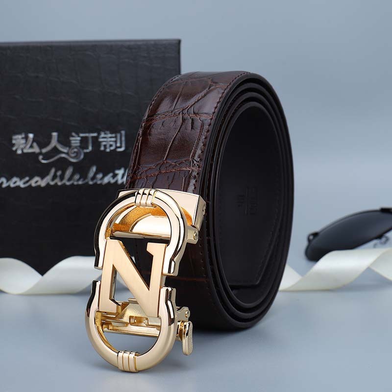 Men's Leather Casual Business Belt - Professional Versatility