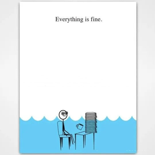 Paper Office Prank Anteckningsblock