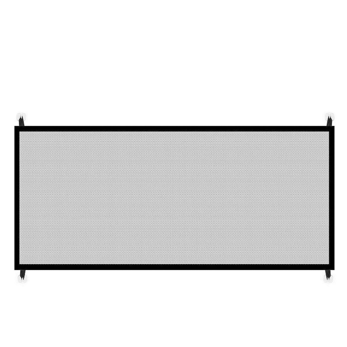 Pet Dog Fence Gate Safe Guard Säkerhetsinhägnad Hundstaket Hund Gate The Genial Mesh Magic Pet Gate Pet Supplies Dropshipping