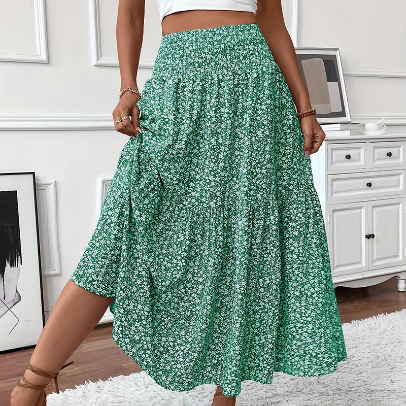 Professional Elegant Suede Fringe Rivet Short Skirt - Polyester Elastane (90%/10%, Brown, S-XL)