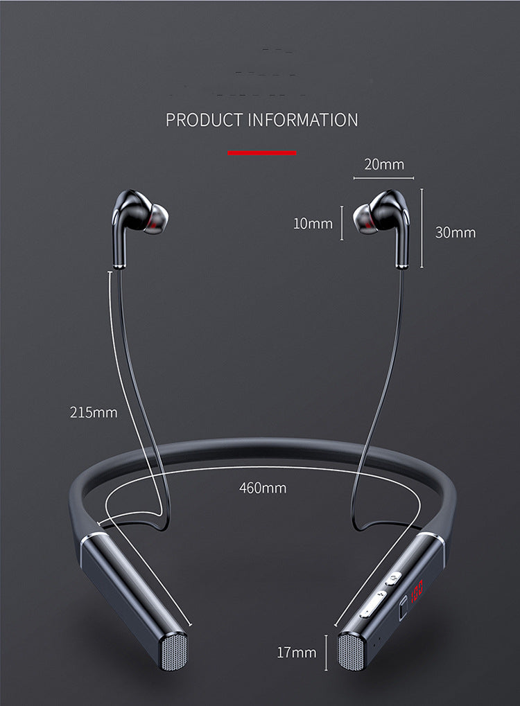 50 Halsmonterad hög ljudkvalitet Brusreducering trådlöst headset Ultralång livslängd batteri privat modell headset