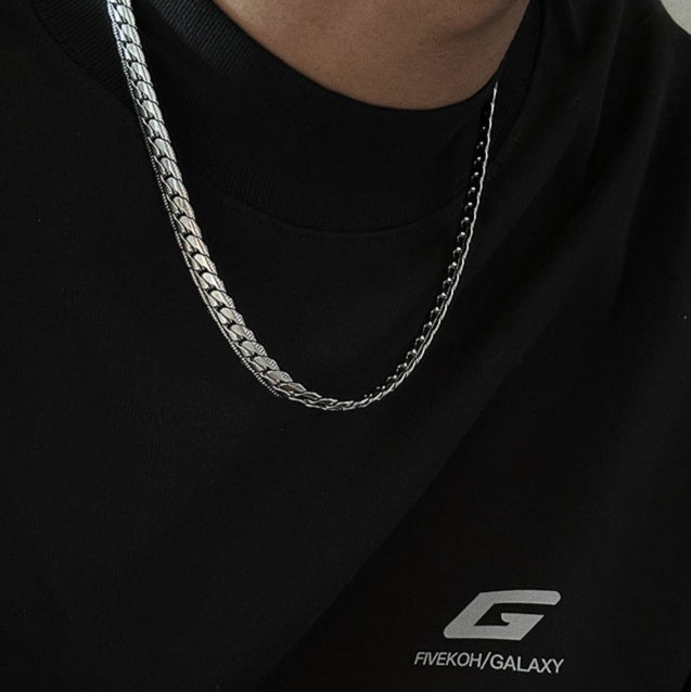 Collier cubain en relief pour hommes