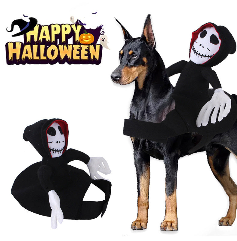 Costume d'halloween amusant pour animaux de compagnie, décoration pour animaux de compagnie, déguisement de Cosplay, vêtements d'halloween pour animaux de compagnie, gilet de citrouille araignée, nouvelle collection