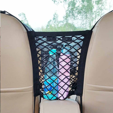 Simple Car Net Pocket Between Two Seats