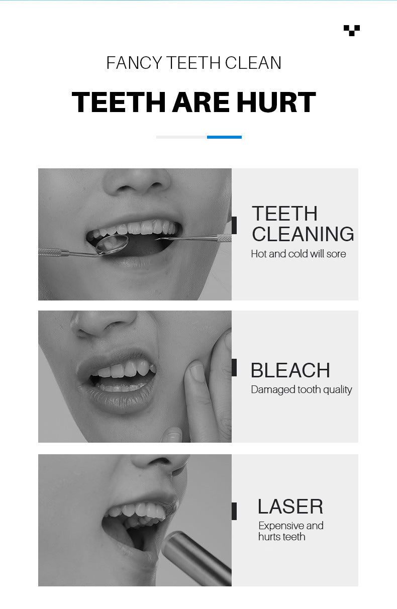 Tandblekningsmousse Rengöring Tandvård Oral Cleaning Care Skum
