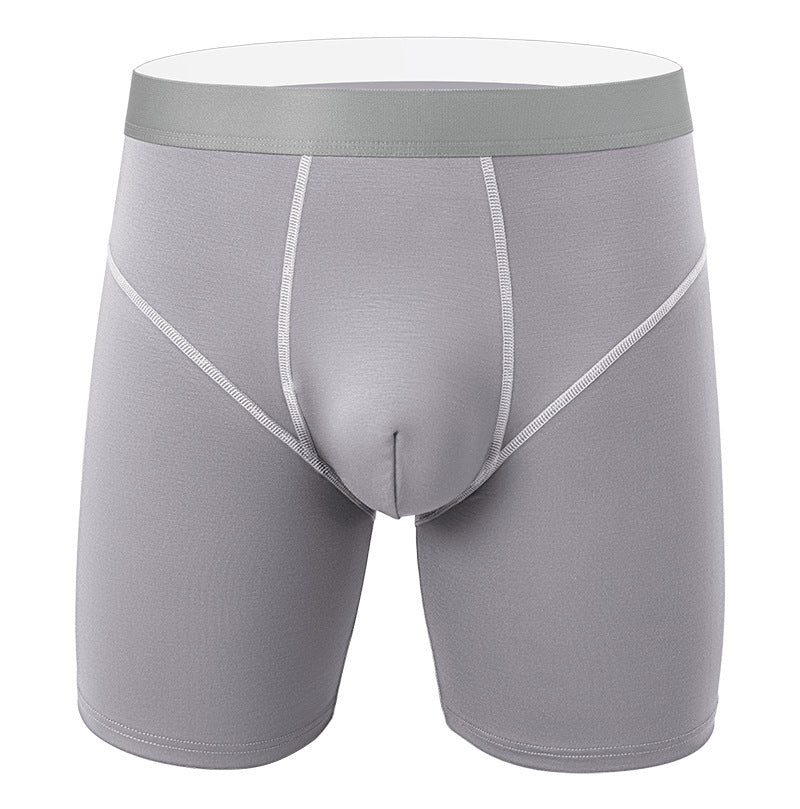 Herr Slitstarka Ben Casual Boxers Med Mellanhöga