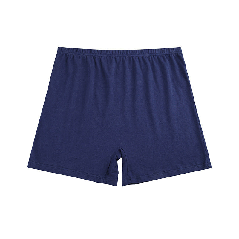 Hög midja Plus Size bomullsunderkläder Herrboxers