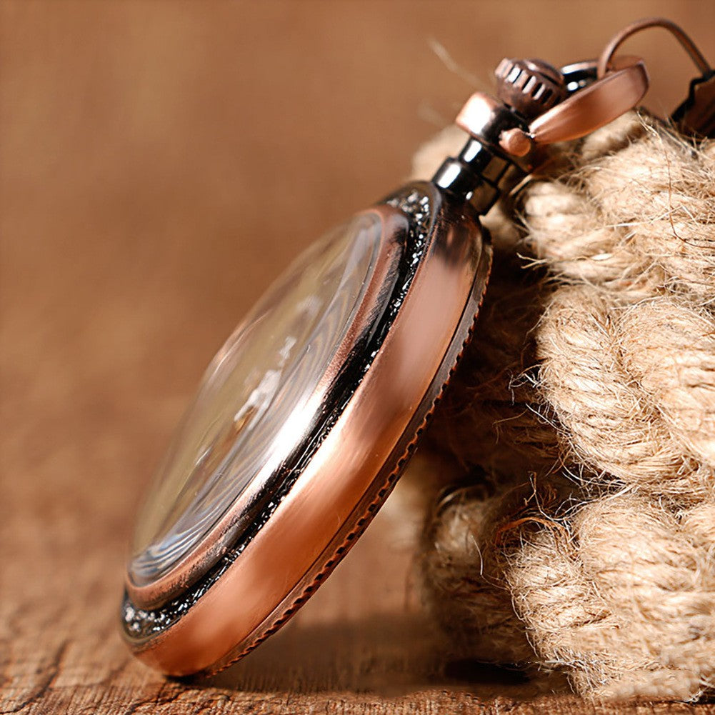 Simple Carved Straight Plate Without Cover Mechanical Watch - Traditional Modern Intricate Precise Elegant Sophisticated Classic