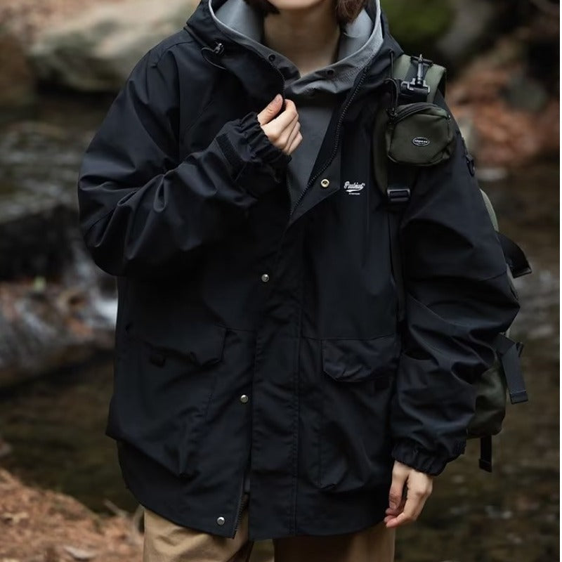 Veste à capuche d'extérieur pour hommes et femmes
