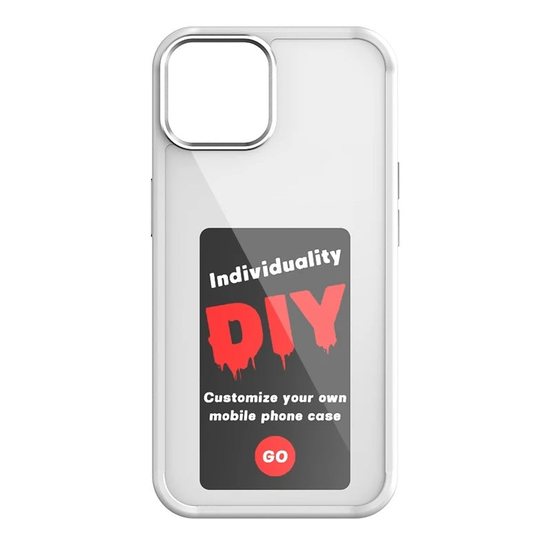 Étui de téléphone à écran e-ink, Projection d'écran illimitée, couverture de téléphone personnalisée, batterie gratuite, nouvelle coque de téléphone de luxe de styliste