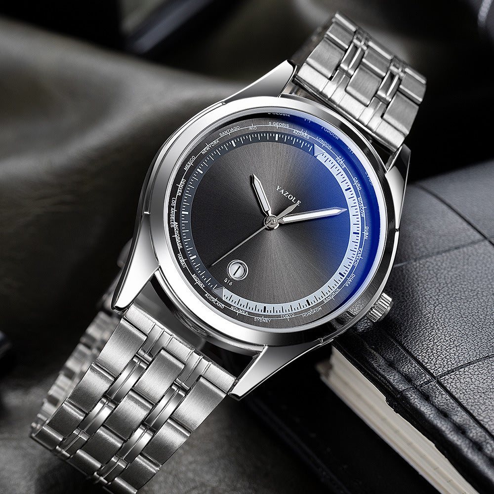 Montre-bracelet pour hommes d'affaires ou bracelet Lyx pour hommes, bracelet de sport lumineux, bracelet de montre pour Relogio Masculinon
