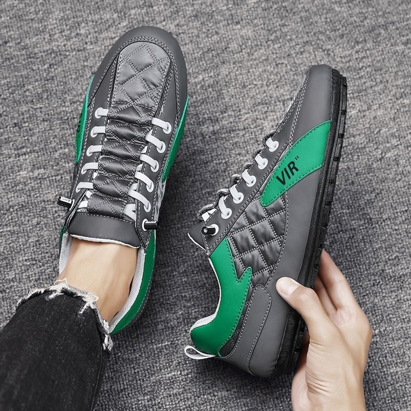 Sneakers för män axelbandslösa löparskor Mode Outdoor Walking Flat Loafers