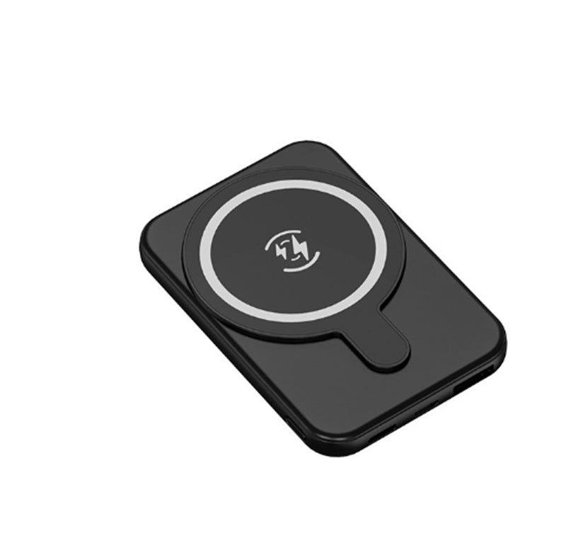Mini snabbladdning Magnetisk trådlös kraftbank 5000 MAh Portabel