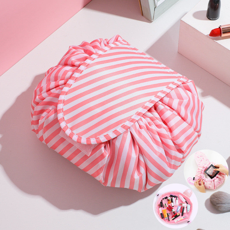 Minimalist Large Cosmetic Travel Organizer - Simple & Portable Beauty Storage Bag