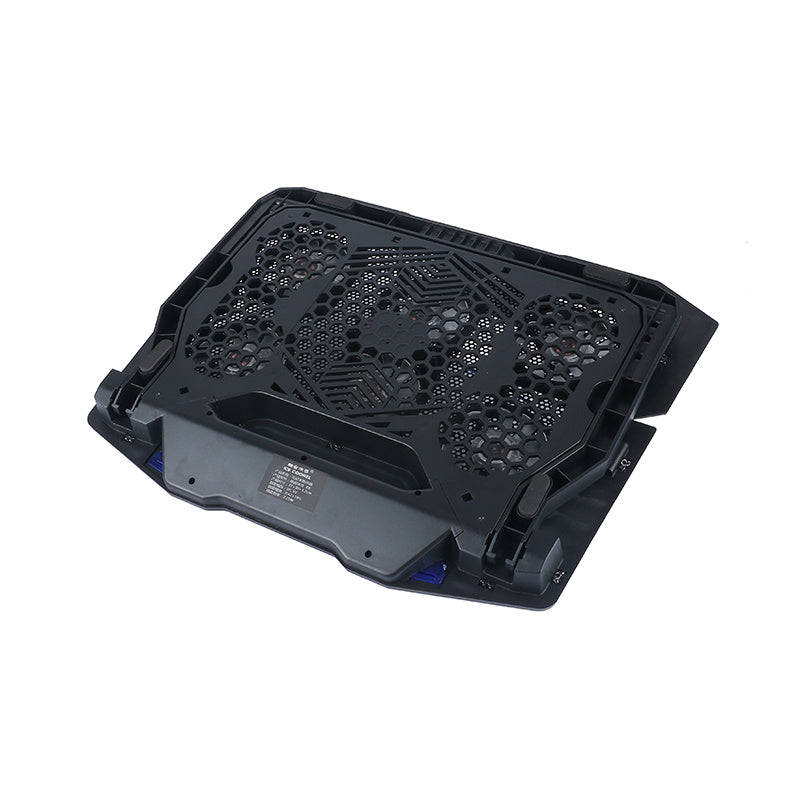 Laptop Radiator 6 Fans LCD Screen Display Touch Operation